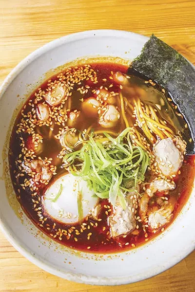 Vista Ramen: one of the 40 restaurants we love in 2017. - PHOTO BY MABEL SUEN