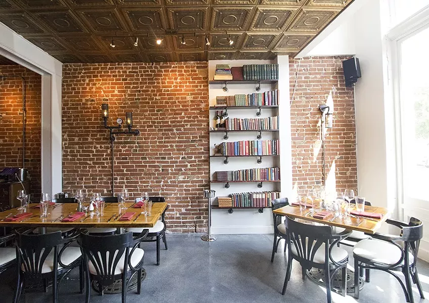 Dining at Polite Society feels like dining in a posh Lafayette Square home. - MABEL SUEN