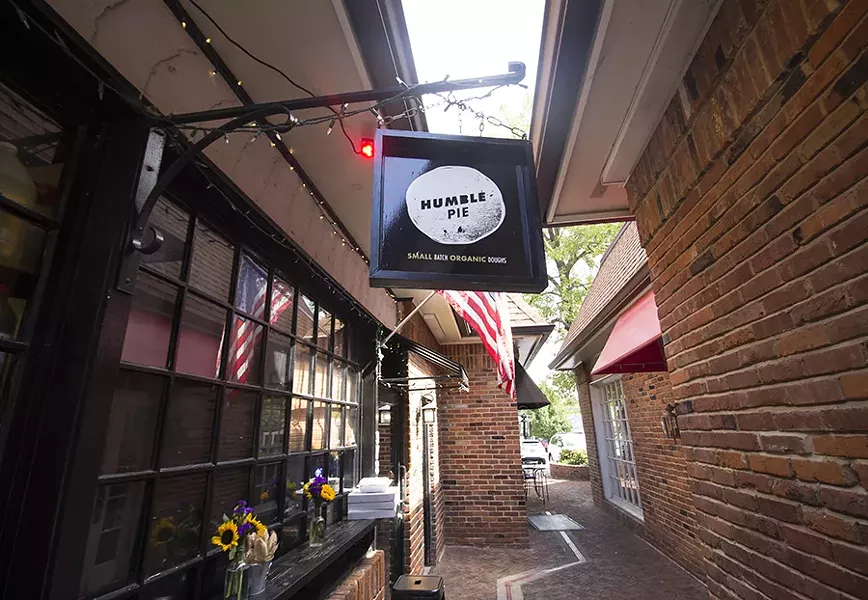 The real entrance is through the alley. - PHOTO BY MABEL SUEN