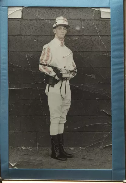 Mike James' father, C.H. "Rusty" James, perished in 1962 after a racing accident. - COURTESY OF MIKE JAMES
