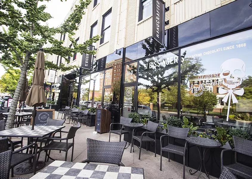 The cafe is located in Maryland Plaza, in the heart of the Central West End. - MABEL SUEN