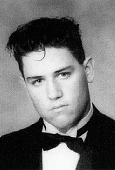 Lance Berkman's high school photo. Tell us you don't see a little Johnny Cash in that?