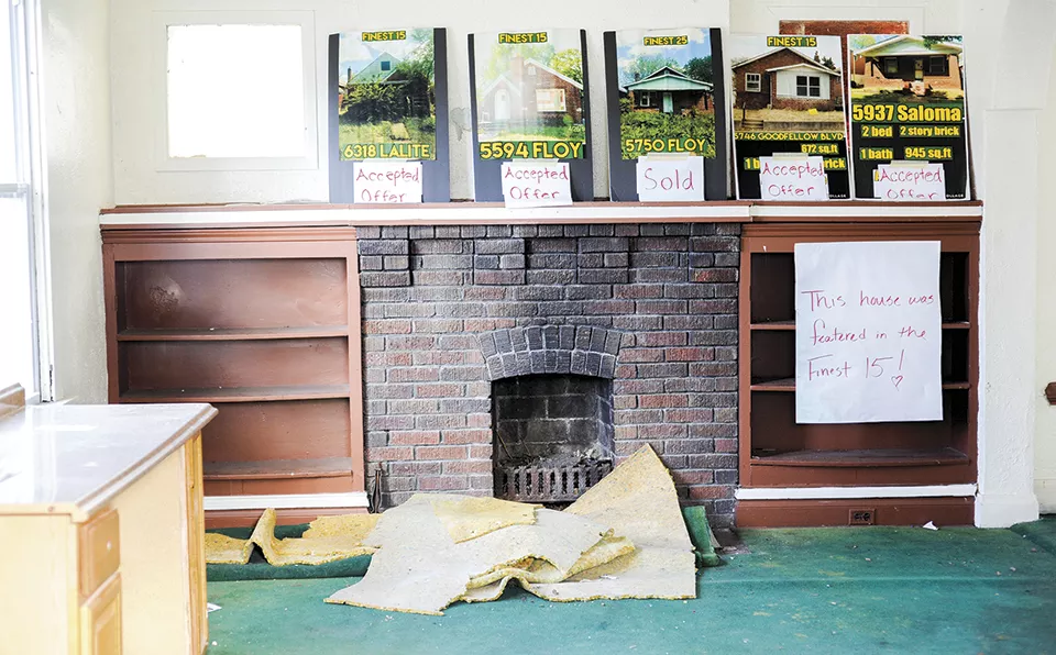 Donita Sims' house was featured in a SLACO workshop highlighting the Finest 15. - KELLY GLUECK