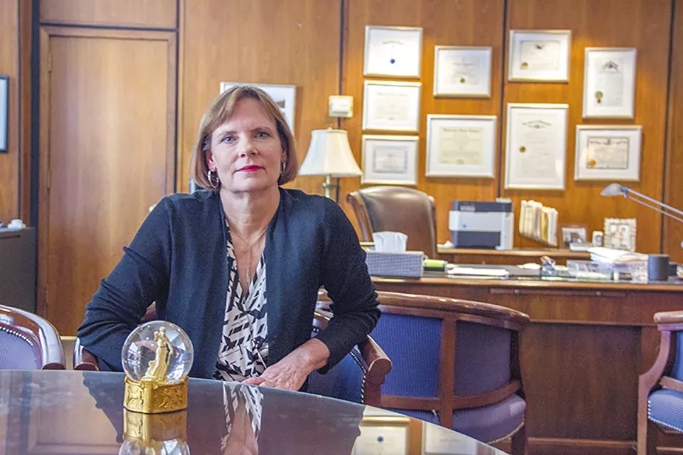 Former Circuit Attorney Jennifer Joyce says critics don't understand the complexity of leading the city's prosecutors. - DANNY WICENTOWSKI