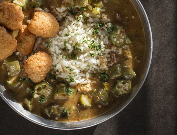 Seafood gumbo. Slideshow: Photos from Inside The Kitchen Sink