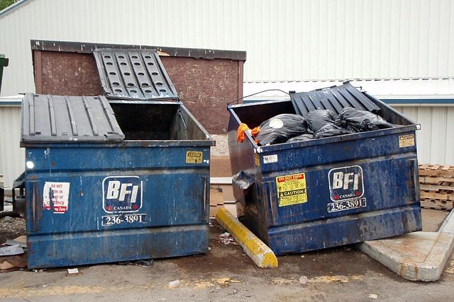 Image result for dumpster
