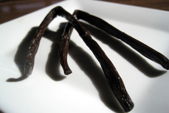 Whole vanilla beans. Or a dismembered spider. - KRISTIE MCCLANAHAN