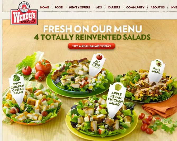 Wendy S Salads Nutrition Information Besto Blog