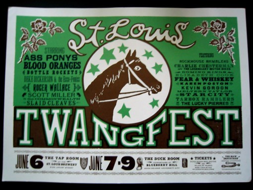 Vintage Twangfest 5 Poster