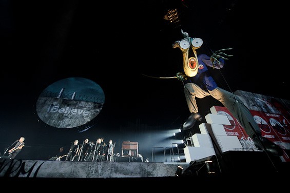 Roger Waters' The Wall Live Tour at the Scottrade Center - TODD OWYOUNG