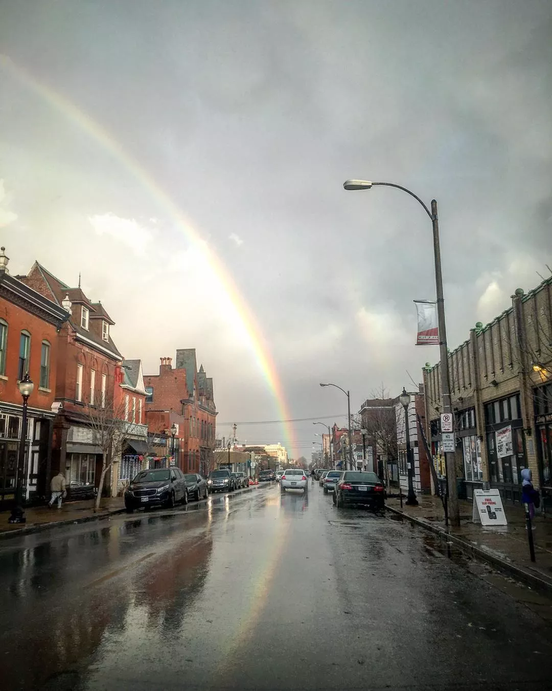 stunning photos of the amazing rainbow in st louis yesterday news