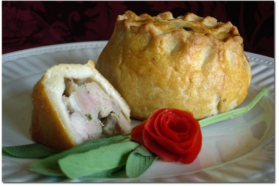 The Melton Mowbray pork pie from Queen's Cuisine will have you dancing to a different meat. - COURTESY QUEEN'S CUISINE