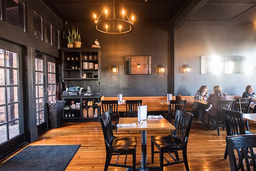The restaurant is huge, but also consistently packed. - MABEL SUEN
