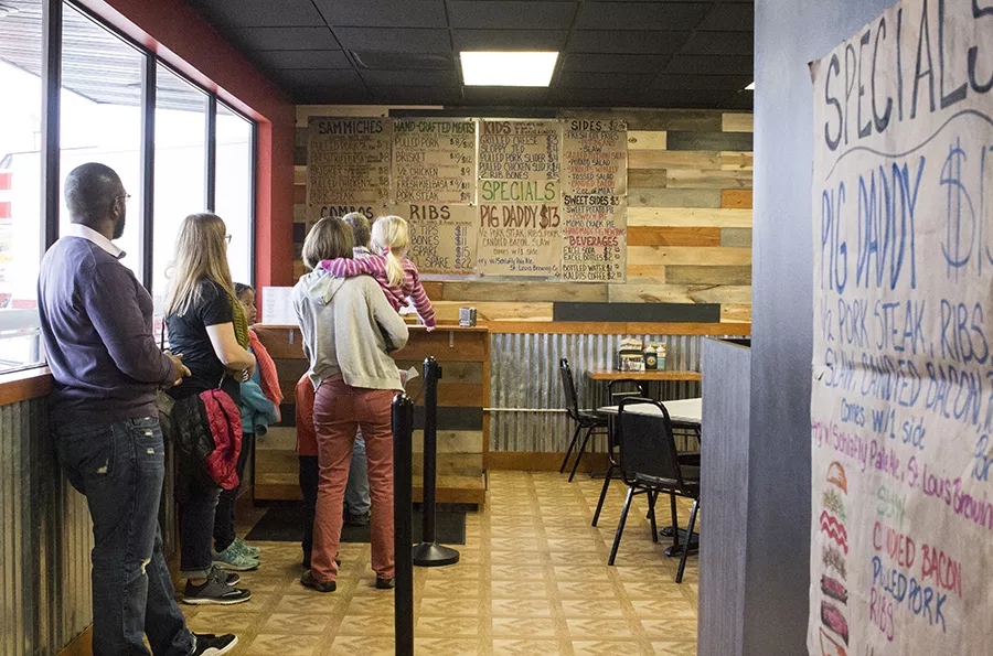 Inside Beast Craft BBQ. - MABEL SUEN