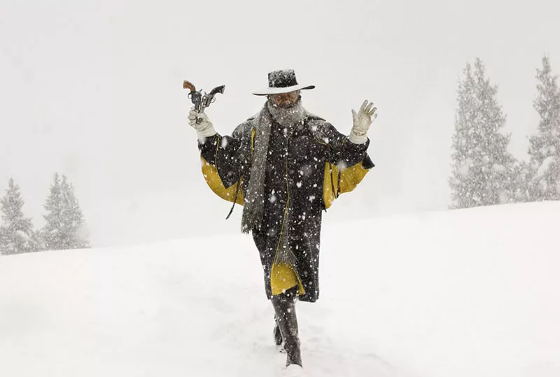Samuel L. Jackson in The Hateful Eight. - ANDREW COOPER, SMPSP/© 2015 THE WEINSTEIN COMPANY. ALL RIGHTS RESERVED
