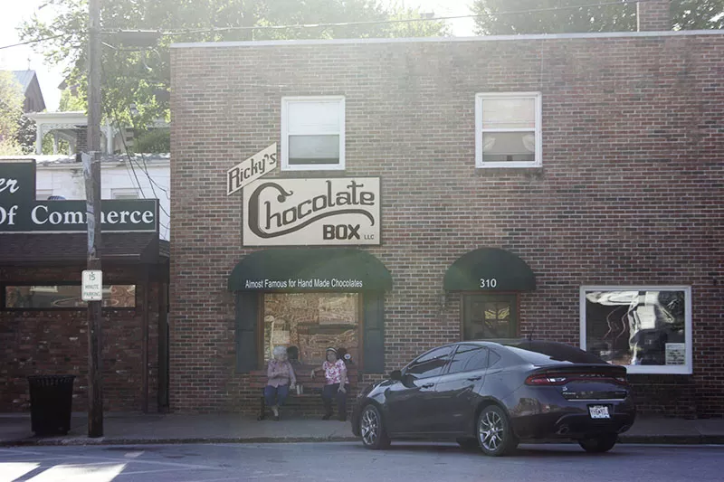 Shop for chocolate, books or leather along the way. - PHOTO BY ELIZABETH SEMKO