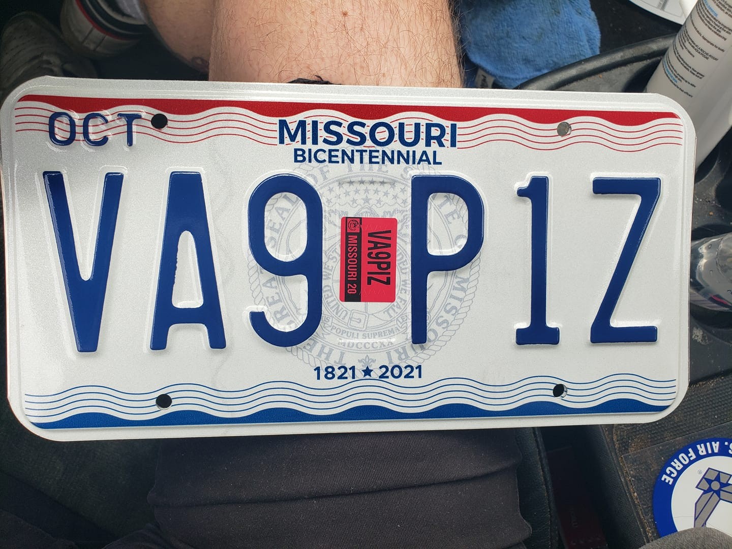 Vag Plz Is Now A Missouri License Plate Thank You Dmv Arts Blog