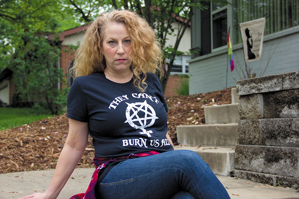 Nikki Moungo no longer sees the Satanic Temple as "reproductive heroes." - DANNY WICENTOWSKI