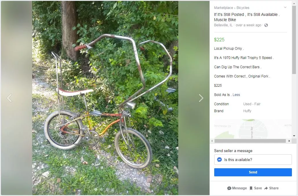 huffy main street lexington bike