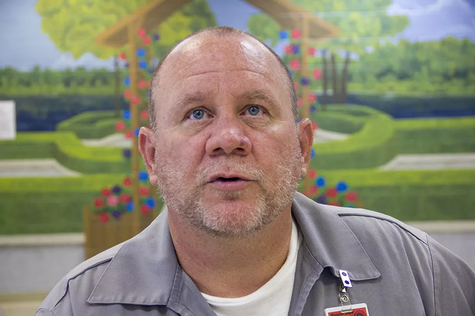 Tim Prosser, shown in 2016, is Missouri's only inmate currently serving a life sentence solely for drug charges. Sentenced in 2004 as a first-time felon, he is not eligible for parole. - DANNY WICENTOWSKI