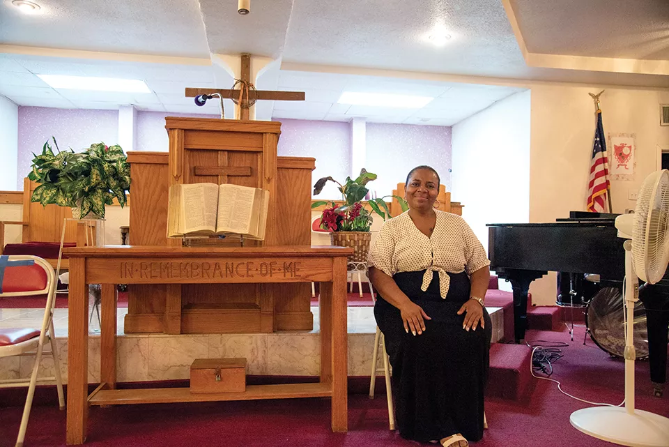Pastor Pamela Paul is driven by personal tragedy to save people from fentanyl. - ERIN MCAFEE