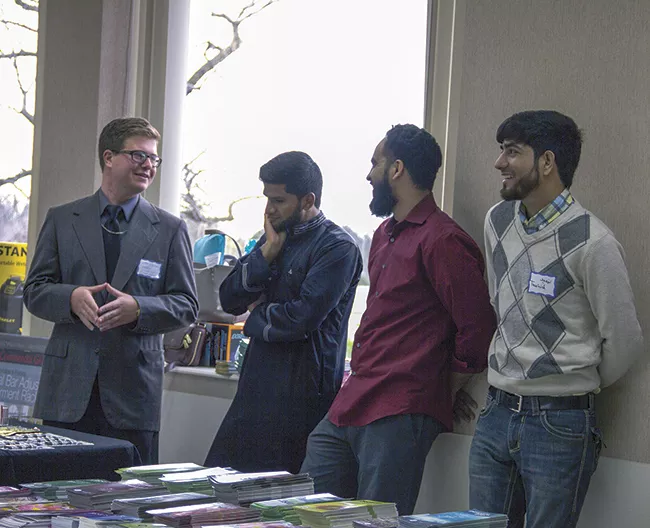 Eli Karabell, a St. Louis city GOP committeeman, said he was dismayed that not a single outspoken Trump supporter attended CAIR-Missouri's open house. - PHOTO BY DANNY WICENTOWSKI