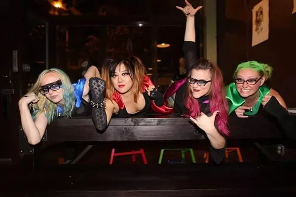 The Vigilettes reference the pep and aggression of '90s-era alternative rock. - PHOTO COURTESY OF THE BAND