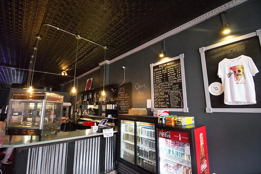 The menu is simple, and customers order at the counter. - PHOTO BY MABEL SUEN