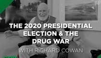 Why is no one talking about the drug war (marijuana) in the 2020 Presidential Election?