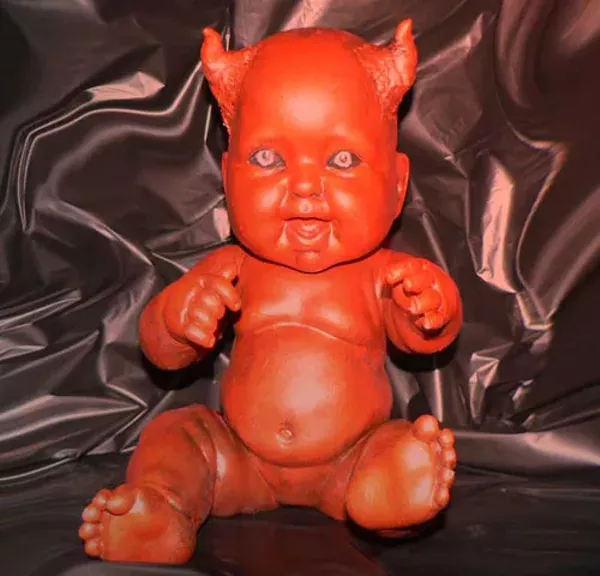 devil baby doll