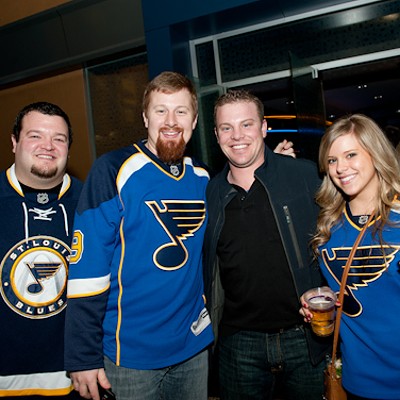 Fans of the Blues Home Opener