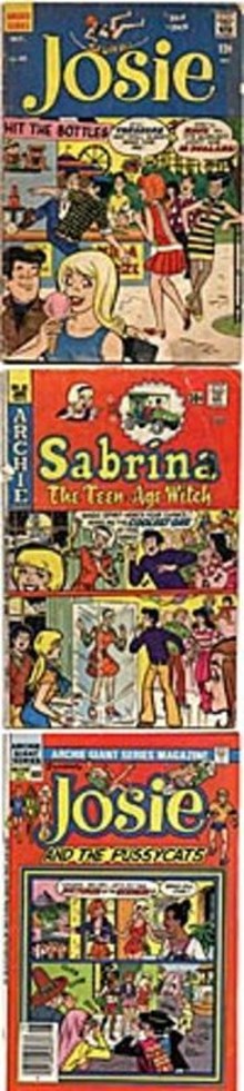 Josie, Sabrina the Teen-Age Witch, and Josie and the Pussycats are but three of the titles Dan DeCarlo worked on or created during his 43 years at Archie Comics.