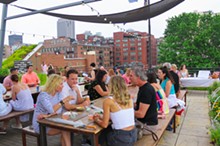 Looking for a memorable summer evening? Join us for a special Harvest Dinner on August 7th with the North Sarah Food Hub. We will have delicious food, cold drinks and live music, hosted on our rooftop farm!⁠ - Uploaded by Urban Harvest STL