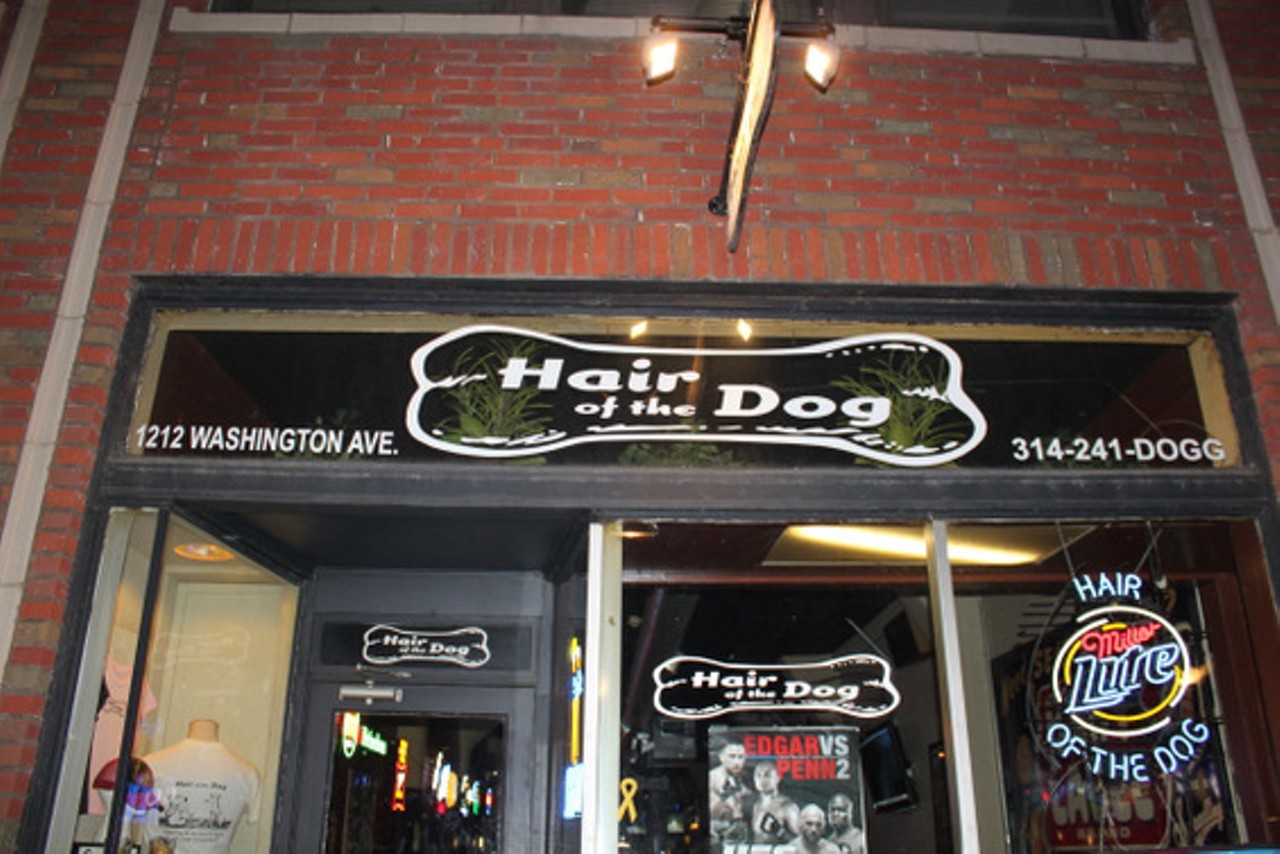 Hair Of The Dog St Louis Washington Avenue American Bar