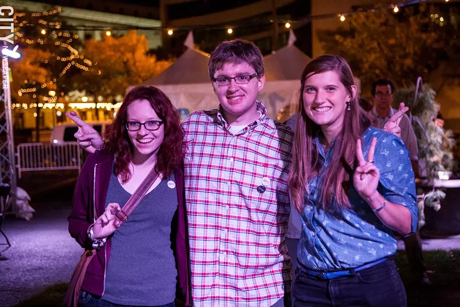 1st place team: "Rochester? I hardly knew 'er!" - PHOTO BY JOHN SCHLIA