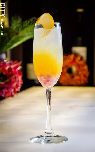 A Fancy Pants cocktail. - PHOTO BY MARK CHAMBERLIN