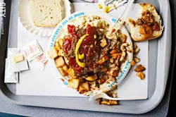 A Garbage Plate at Nick Tahou's. - FILE PHOTO