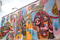 Adam Francey's 2013 Wall-Therapy mural. - FILE PHOTO