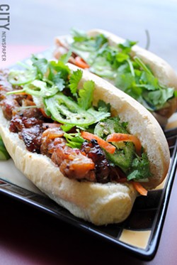 Banh Mi sandwiches from Whatta Banh Mi. - FILE PHOTO
