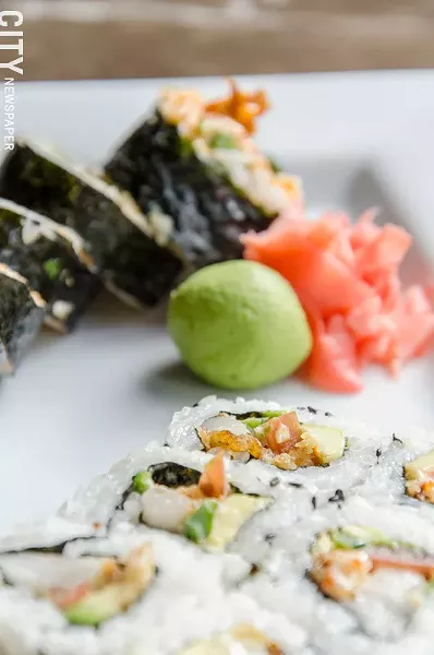 Banzai Sushi rolls out rolls and more until 1 a.m. Thursdays through Saturdays. - PHOTO BY MARK CHAMBERLIN