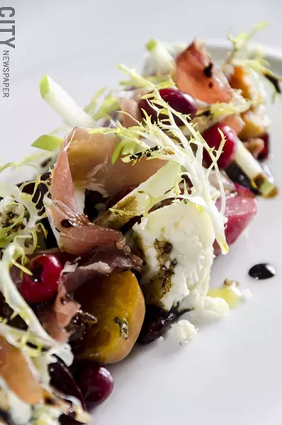 Beet salad - PHOTO BY MARK CHAMBERLIN