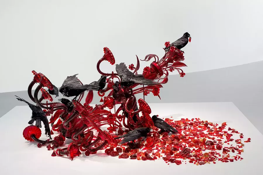 "Carroña (Carrion)," by Javier Pérez, is included in the new Contemporary Art + Design Wing at Corning Museum of Glass. - PHOTO PROVIDED