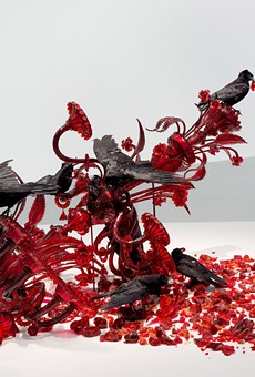 "Carro&ntilde;a (Carrion)," by Javier P&eacute;rez, is included in the new Contemporary Art + Design Wing at Corning Museum of Glass.