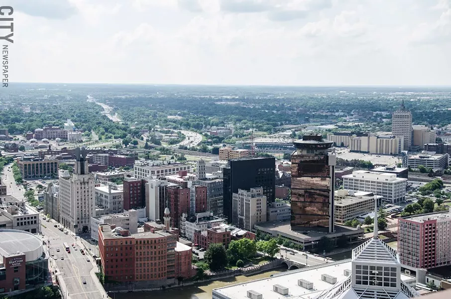 Downtown Rochester - PHOTO BY MARK CHAMBERLIN