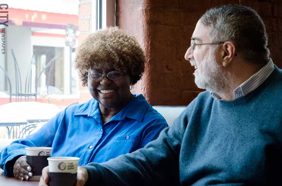 Eunice and Jim Eckberg spend much of their time on community outreach efforts to increase awareness about mental illness. - PHOTO BY MARK CHAMBERLIN