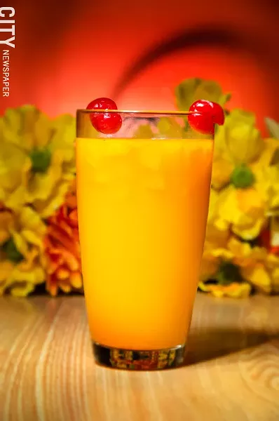 Fruit juice made in-house at La Marifinga.