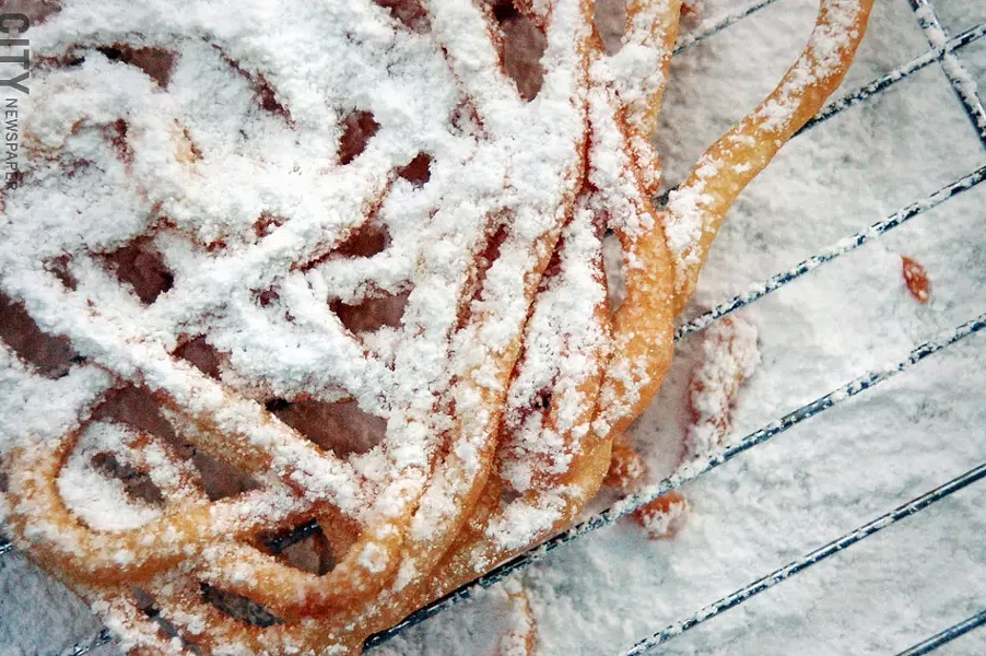 Funnel cakes are festival food regulars. - PHOTO BY MATT DETURCK