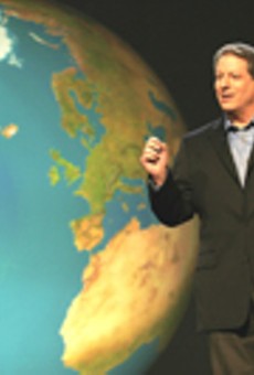 Global forecast: Al Gore on how the planet is going to pot
    in "Truth."