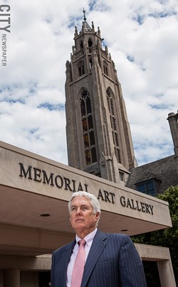 Grant Holcomb (pictured) has served as director of the Memorial Art Gallery for nearly 30 years, beginning in 1985. Holcomb will officially retire in the early fall when Jonathan Binstock officially begins his tenure. - PHOTO BY JOHN SCHLIA