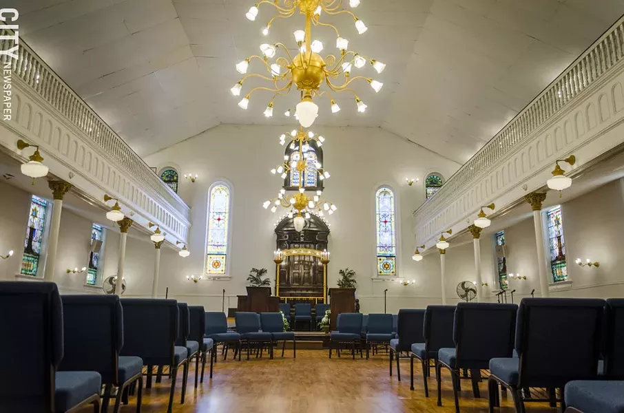 Inside the Fifteenth Tabernacle - PHOTO BY MARK CHAMBERLIN